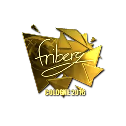 Sticker | friberg (Gold) | Cologne 2016