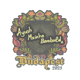 Sticker | mzinho | Budapest 2025