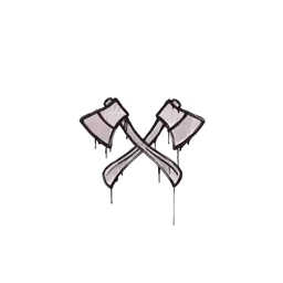 Sealed Graffiti | X-Axes (War Pig Pink)