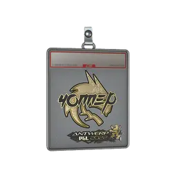 Sticker Slab | chopper (Gold) | Antwerp 2022