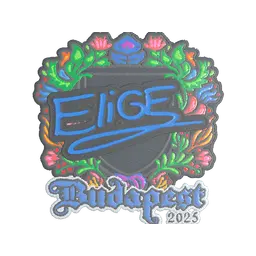 Sticker | EliGE (Embroidered) | Budapest 2025