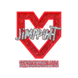 Sticker | Jimpphat (Glitter) | Copenhagen 2024