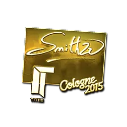 Sticker | SmithZz (Gold) | Cologne 2015