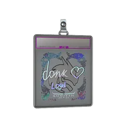 Sticker Slab | donk (Holo) | Austin 2025