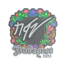 Sticker | NQZ (Embroidered) | Budapest 2025