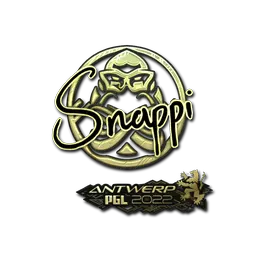 Sticker | Snappi (Gold) | Antwerp 2022