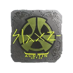 Sticker | slaxz- (Foil) | Austin 2025