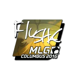 Sticker | flusha (Foil) | MLG Columbus 2016