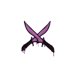 Sealed Graffiti | X-Knives (Bazooka Pink)