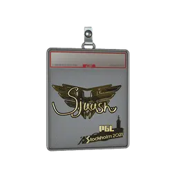 Sticker Slab | sjuush (Gold) | Stockholm 2021