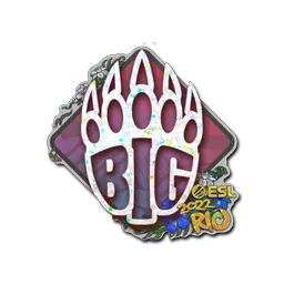 Sticker | BIG (Glitter) | Rio 2022