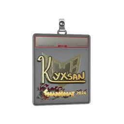 Sticker Slab | kyxsan (Gold) | Shanghai 2024