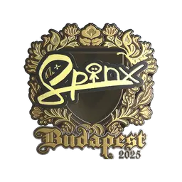 Sticker | Spinx (Gold) | Budapest 2025