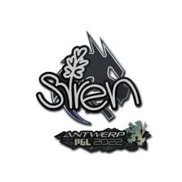 Sticker | S1ren | Antwerp 2022