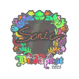 Sticker | Sonic (Holo) | Budapest 2025