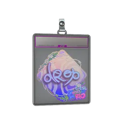 Sticker Slab | drop (Holo) | Rio 2022