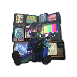 Sticker | TV Installation (Lenticular)