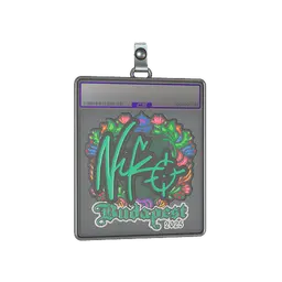 Sticker Slab | NiKo (Embroidered) | Budapest 2025