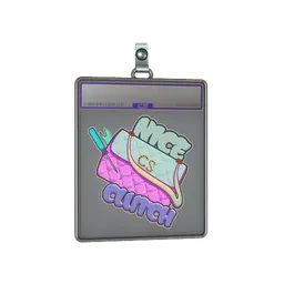 Sticker Slab | Nice Clutch (Holo)