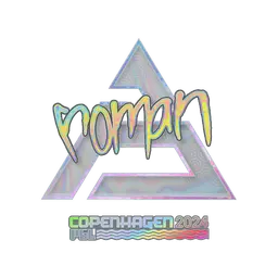 Sticker | roman (Holo) | Copenhagen 2024