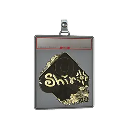 Sticker Slab | sh1ro (Gold) | Rio 2022