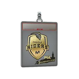 Sticker Slab | Movistar Riders (Gold) | Stockholm 2021