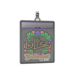 Sticker Slab | bLitz (Embroidered) | Budapest 2025