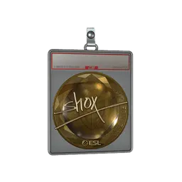 Sticker Slab | shox (Gold) | Katowice 2019