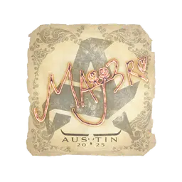 Sticker | MAJ3R | Austin 2025