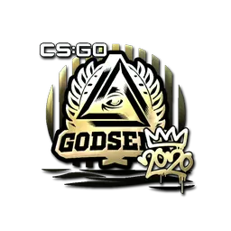 Sticker | GODSENT (Gold) | 2020 RMR