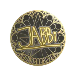 Sticker | jabbi (Gold) | Cologne 2026