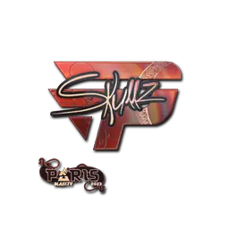 Sticker | skullz (Holo) | Paris 2023