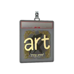 Sticker Slab | arT (Gold) | Austin 2025