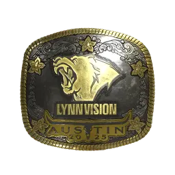 Sticker | Lynn Vision (Gold) | Austin 2025