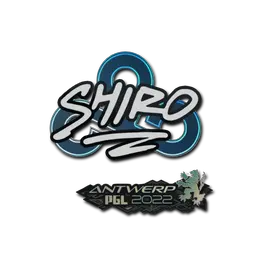Sticker | sh1ro | Antwerp 2022
