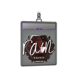 Sticker Slab | rain (Foil) | London 2018