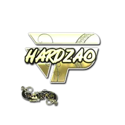 Sticker | hardzao (Gold) | Paris 2023