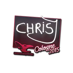 Sticker | chrisJ | Cologne 2015