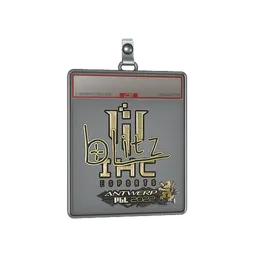Sticker Slab | bLitz (Gold) | Antwerp 2022