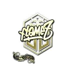 Sticker | FlameZ (Gold) | Paris 2023
