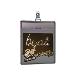 Sticker Slab | byali (Gold) | Cologne 2015