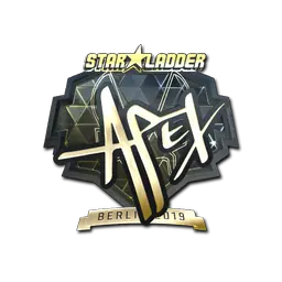 Sticker | apEX (Gold) | Berlin 2019