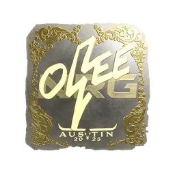 Sticker | oSee (Gold) | Austin 2025
