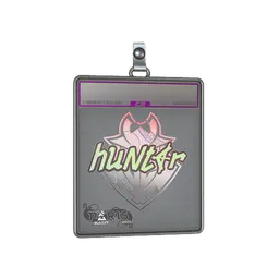 Sticker Slab | huNter- (Holo) | Paris 2023