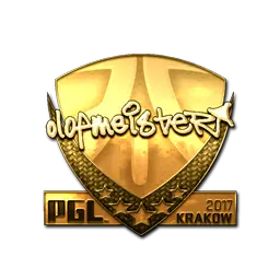 Sticker | olofmeister (Gold) | Krakow 2017