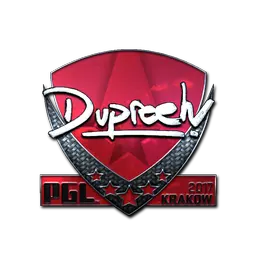 Sticker | dupreeh (Foil) | Krakow 2017