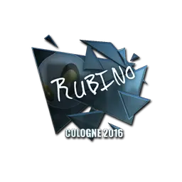 Sticker | RUBINO (Foil) | Cologne 2016