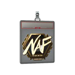 Sticker Slab | NAF (Gold) | London 2018