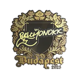 Sticker | BELCHONOKK (Gold) | Budapest 2025