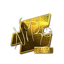 Sticker | NiKo (Gold) | Atlanta 2017